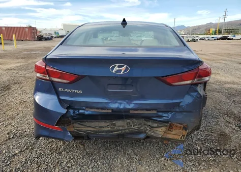 2017 Hyundai Elantra Se из США, поврежденный, VIN 5NPD84LF0HH047111